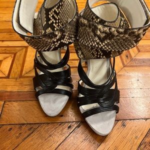 Narciso Rodriguez python heels size 40